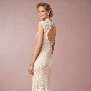 BHLDN Marivana wedding dress by Tasashi Shoji sz 4